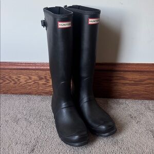 Hunter Black Women's Winter & Rain Boots